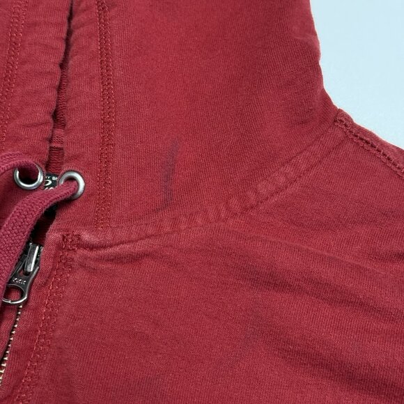 Lucky Brand Red Hoodie with Sun and Floral Design - Picture 5 of 12